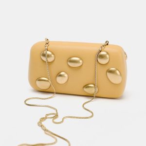 METAL APPLIQUÉ CLUTCH