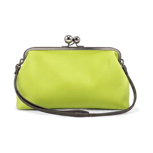 Ashen Kiss in Lime Honeydew, trend-driven fashion handbag concept by SOCCI Handbags